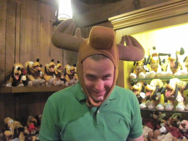 Mike is rather a-moose'd